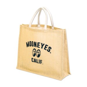 Photo2: MOON CALIF. Jute Tote Bag Large