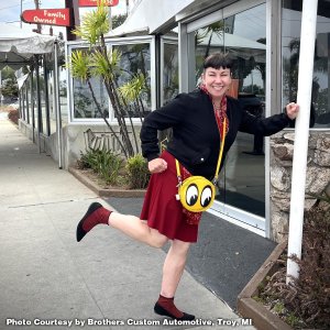 Photo1: Full MOON Bag By Trophy Queen