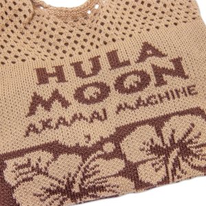 Photo6: Hula MOON Knit Tote Bag