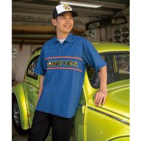 MOON Line Panel Work Shirt
