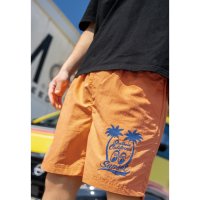 MOON Palm Tree Nylon Short Pants