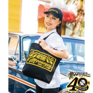 Photo1: MOONEYES 40th Anniv. Tote Bag