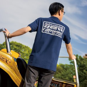 Photo2: MOON 40th Anniv. Plaque Design Polo Shirt