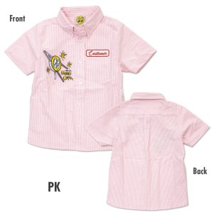 Photo4: Kids MOON Cafe Signature Emblem Button-down Shirt