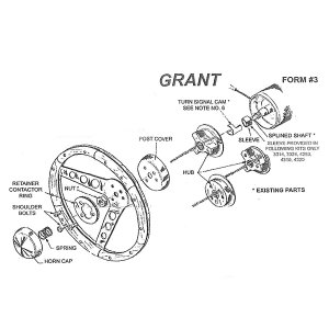 Photo5: Grant Steering wheel boss kit adapter  Parts Number GB3000 -
