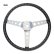 Photo3: MOONEYES ORIGINAL "4-Holes Finger Grip" Steering Wheel 15" Black (Vinyl Grip) (3)
