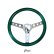 Photo9: MOONEYES ORIGINAL California Metal Flake Steering Wheels 3-Holes 34cm(13.5") (9)