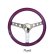 Photo7: MOONEYES ORIGINAL California Metal Flake Steering Wheels 3-Holes 34cm(13.5") (7)