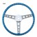 Photo10: MOONEYES ORIGINAL California Metal Flake 4-Holes Finger Grip Steering Wheel 38cm (15") (10)