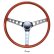 Photo2: MOONEYES ORIGINAL California Metal Flake 4-Holes Finger Grip Steering Wheel 38cm (15") (2)