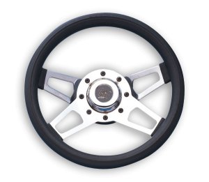 Photo1: Grant Challenger Foam Grip Chrome Spoke 34cm