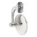 Photo2: Peep Mirror Angle Arm Mirror surface Diameter 75mm (2)