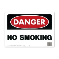 DANGER NO SMOKING