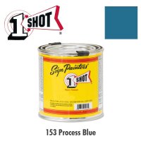 Process Blue 153 - 1 Shot Paint Lettering Enamels 237ml