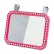 Photo3: Small Clip-on Visor Mirror Diamonds (3)