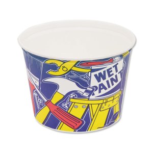 Photo1: Paper Bucket 1Qt