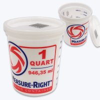 1 QUART Measure Bucket w/Cup