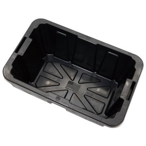 Photo2: Tool Box Black Bin with Yellow Lid
