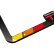 Photo5: TOYOTA RACING DEVELOPMENT Retro License Plate Frame (US Size) (5)