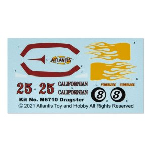 Photo5: Fireball Dragster Plastic Model Kit