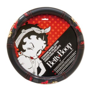 Photo1: Betty Boop Skyline Steering Wheel Cover
