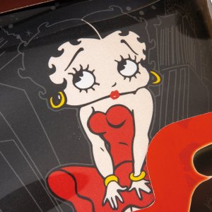 Photo3: Betty Boop Low Back Seat Cover