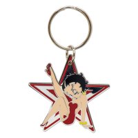 Betty Boop Star Key Chain