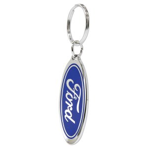 Photo1: Ford Oval Logo Key Chain