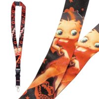 Betty Boop Lanyard Keyring