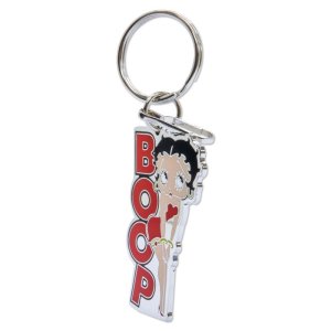 Photo2: Betty Boop Enamel Keyring