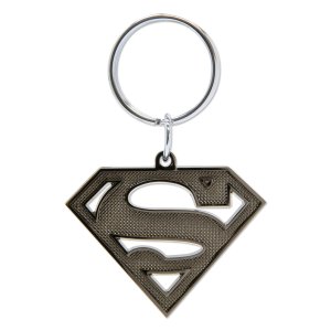 Photo1: Superman Metallic Key Ring