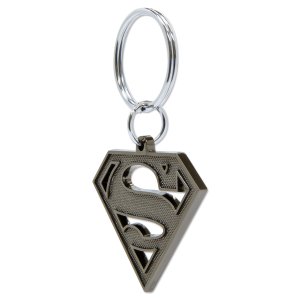 Photo2: Superman Metallic Key Ring