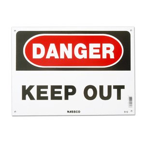 Photo1: DANGER KEEP OUT