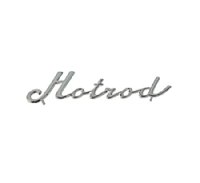 Chrome emblem Hotrod.