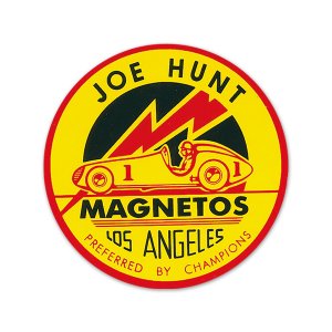 Photo1: HOT ROD Sticker Joe Hunt Sticker