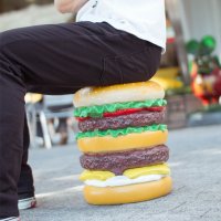 Hamburger Stool
