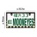 Photo4: Raised Daisy License Plate Frame (4)