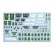 Photo1: 1/64 Diecast Car Decals Sticky Frog Assort (1)