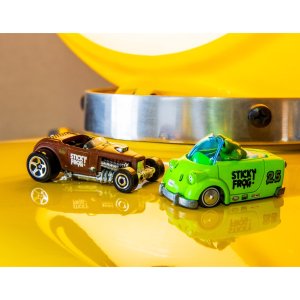 Photo3: 1/64 Diecast Car Decals Sticky Frog Assort
