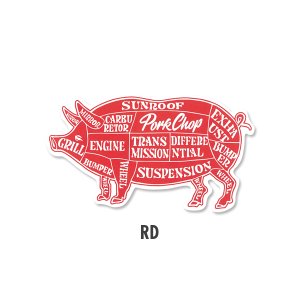 Photo4: PORKCHOP PORK Sticker