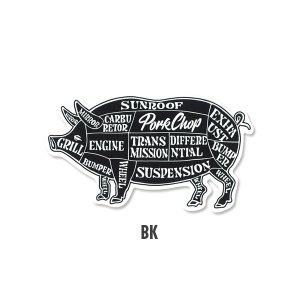 Photo3: PORKCHOP PORK Sticker