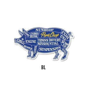 Photo2: PORKCHOP PORK Sticker