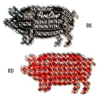 PORKCHOP Hologram Pork Sticker