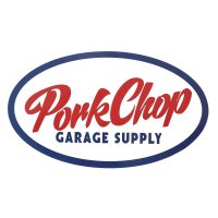 PORKCHOP Large Oval Trico. Sticker