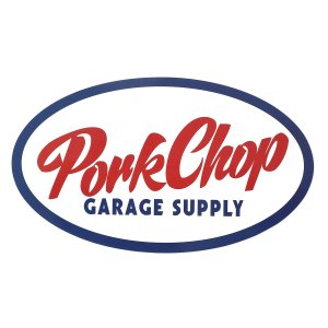 Photo1: PORKCHOP Large Oval Trico. Sticker
