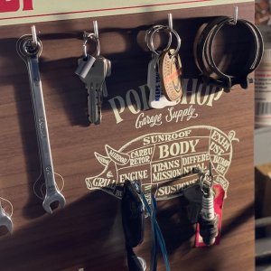 Photo1: PORKCHOP Combination Wrench Rack