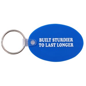Photo2: PORKCHOP Oval Script Key Ring