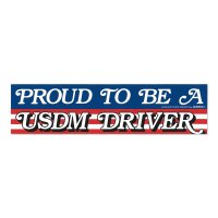 South Bay Imports PROUD TO BE A USDM DRIVER 1970s Bumper Sticker