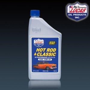 Photo1: Lucas Hot Rod & Classic 10W-40 (1qt)