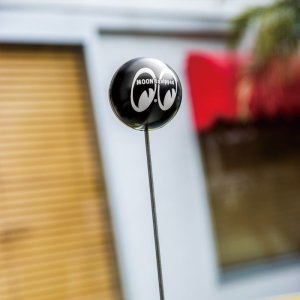 Photo1: MOON Equipped Antenna Topper Black (Squeeze Type)